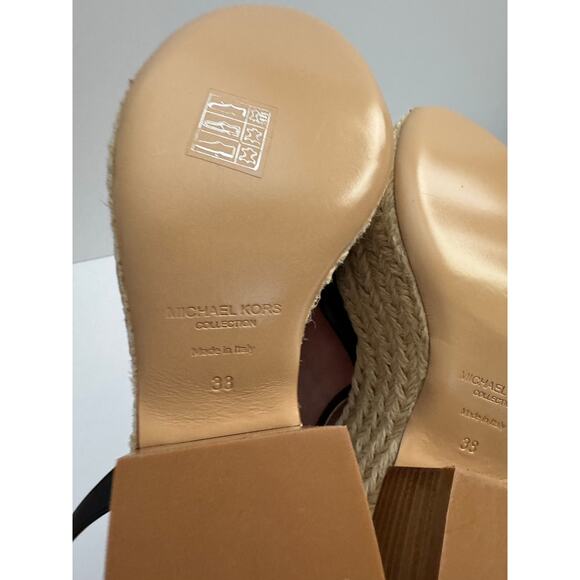 Michael Kors Collection Silvana Runway Black Leather Platform - Picture 8 of 11